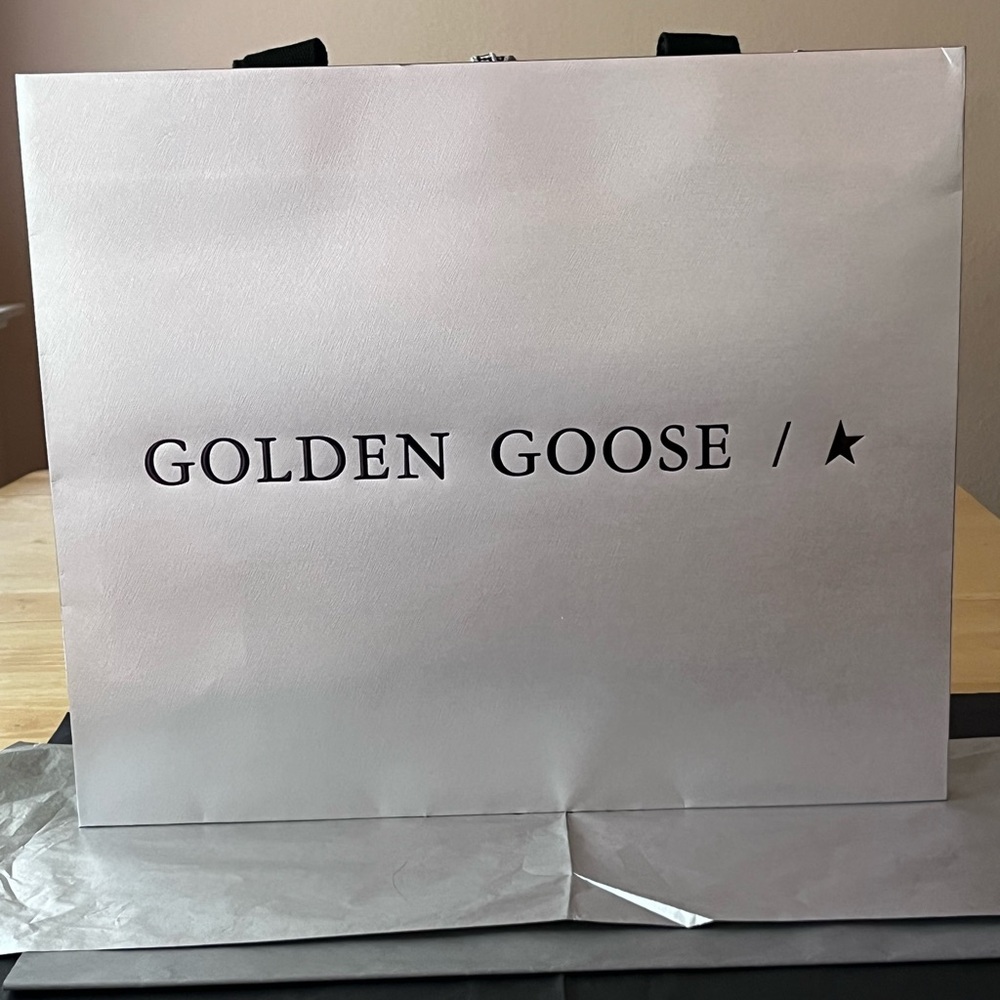 🪿🛍️🪿 GOLDEN GOOSE SHOPPING BAG 🪿🛍️🪿NWOT 🪿🛍️🪿 - Picture 6 of 16